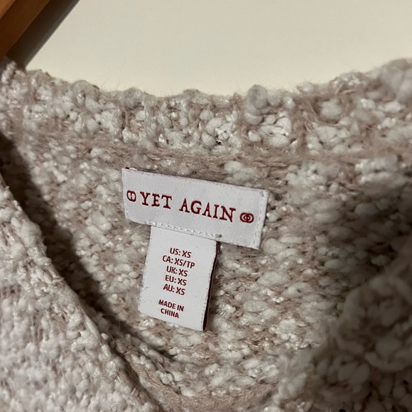 Yet Again Cream Colored Thick Sweater - Picture 4 of 4